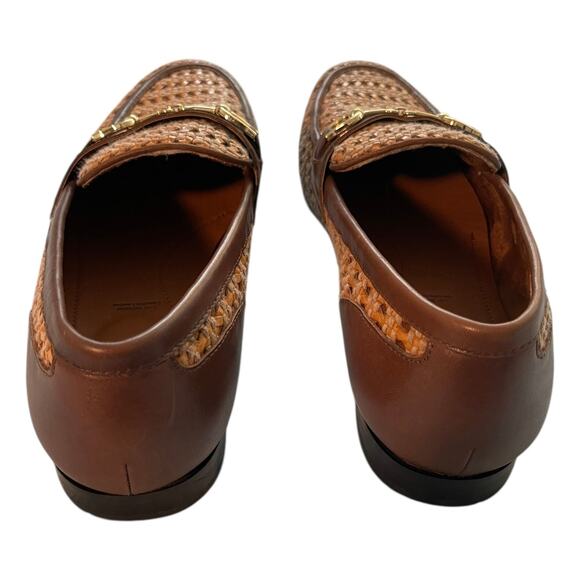 Aldo Men’s Brown Round Toe Slip On Nantucket Dress Penny Loafers Shoe Size 9.5 main image 12